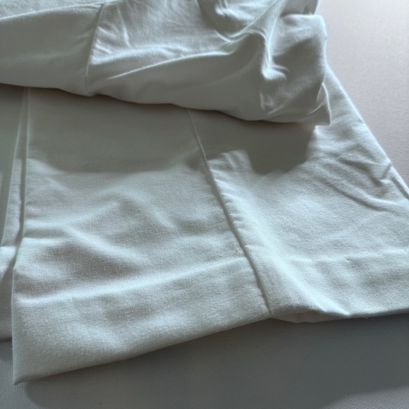 Mens Izod 46x30  Hamptons American Chino Flat Front Straight Fit Pants White - Picture 3 of 4